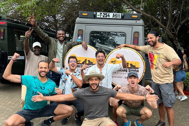 Dancing Simba Safaris Cover Image