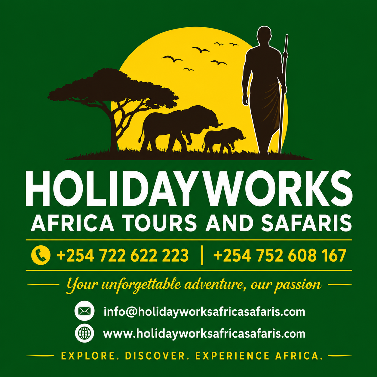 Holidayworks Africa Tours and Safaris LTD logo