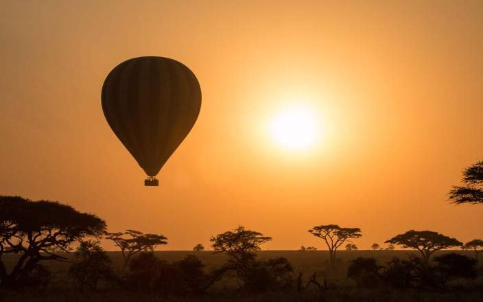 Serengeti Balloon Safari Adventure - Fly over Wild safari tour