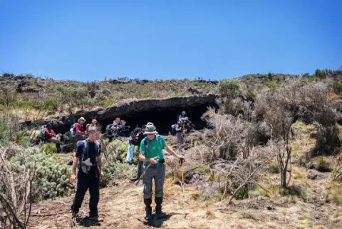 Second Cave Camp