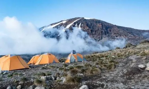 Second Cave Camp