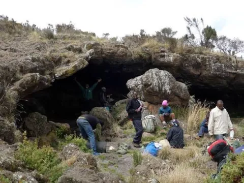 Second Cave Camp