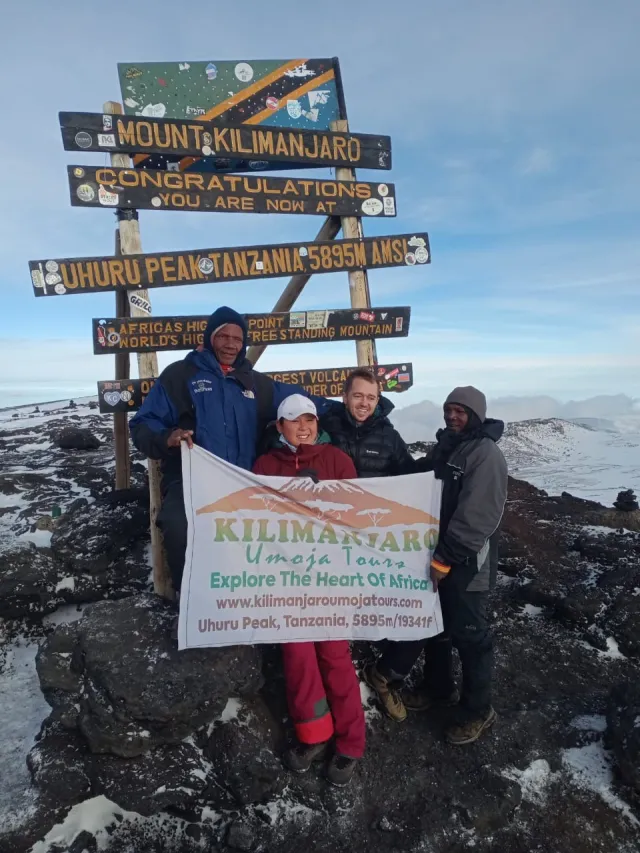 9-Day Mount Kilimanjaro Climbing Adventure Via the Northern C safari tour